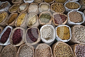 Bulk dried food in Ecuador