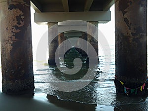 Bulk fuel terminal jetty, Walvis Bay, Namibia