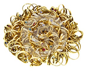 Bulk of golden rings
