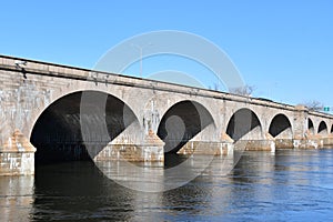 Bulkeley Bridge in Hartford, Connecticut