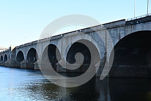 Bulkeley Bridge in Hartford, Connecticut