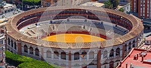 Bull fighting Arena in Ronda Spain.