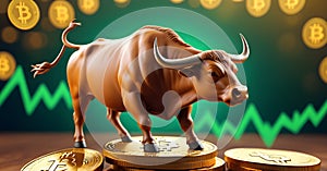 Bull Market and Bitcoin Surge AI Generative
