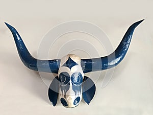 Bull mask worn during the festival