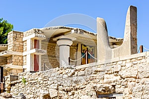 Bull's Horns in Knossos Palace