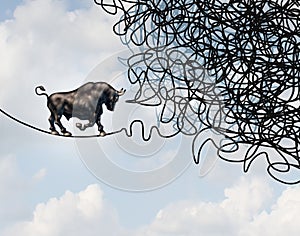 Bull Stock Market Confused Direction