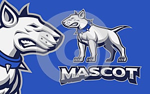 Bull Terrier Vector Illustration