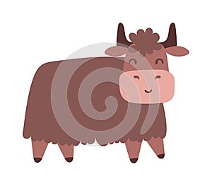 Bull vector illustration.