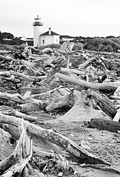 Bullards Beach Coquille River Lighthouse Bandon Oregon Pacific Coast