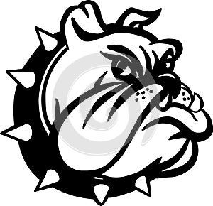 Bulldog Cartoon Vector Illustration