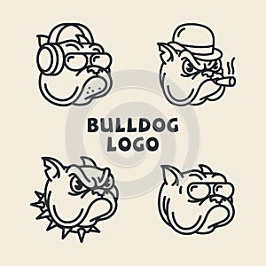 Bulldog logos