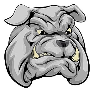 Bulldog mascot character