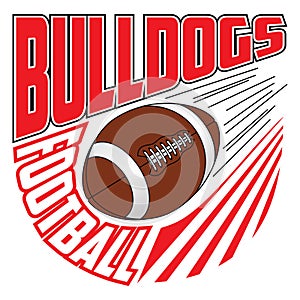 Bulldogs Football Team Design