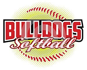 Bulldogs Softball Design