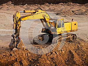 Bulldozer on a break