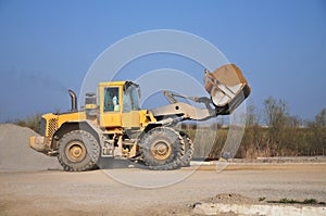 Bulldozer at work