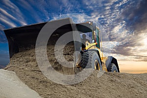 Bulldozer at work