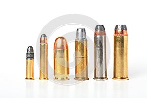 Bullet- ammo size compare. photo