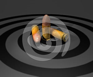 Bullet, ammunition weapon