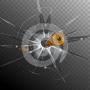 Bullet Broken Glass Concept