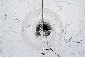 Bullet hole photo