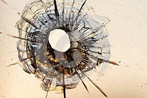Bullet hole