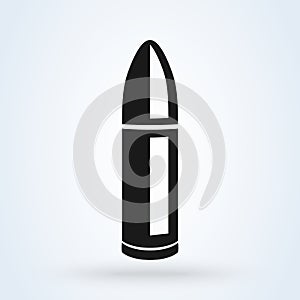 Bullet icon vector graphic. on white backgroun