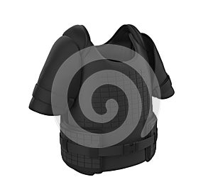 Bullet Proof Vest Isolated
