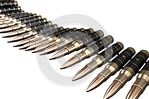 Bullet Shells Belt - 3D illustration