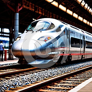 Bullet train, high speed mass transit railway public transport