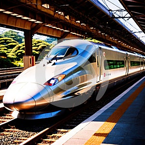 Bullet train, high speed mass transit railway public transport