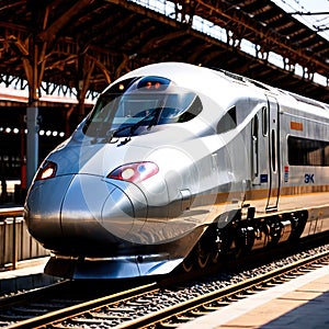 Bullet train, high speed mass transit railway public transport