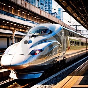 Bullet train, high speed mass transit railway public transport