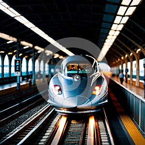 Bullet train, high speed mass transit railway public transport