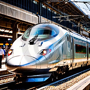 Bullet train, high speed mass transit railway public transport