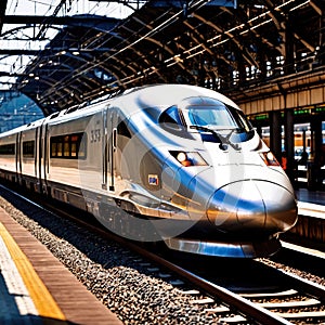 Bullet train, high speed mass transit railway public transport