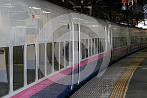 Bullet train Omiya Station is Saitama, Japan