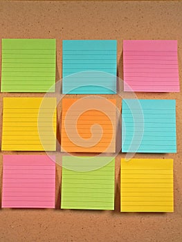 Bulletin Board Notes