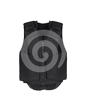 Bulletproof vest. Isolated on white