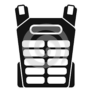 Bulletproof vest providing protection from gunfire photo