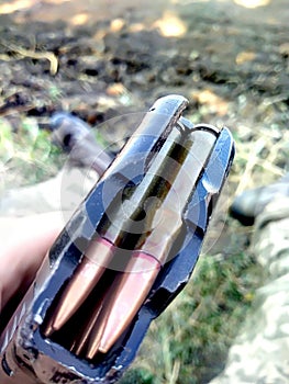 Bullets 5.45 from my ak74