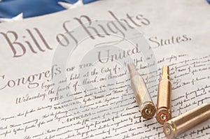 Bullets on Bill of Rights photo