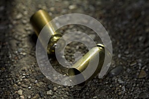 Bullets on the ground