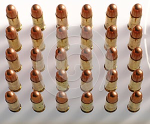 Bullets in a Row