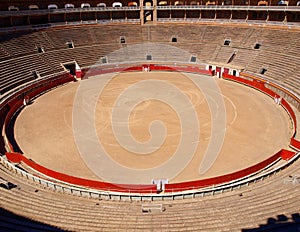 Bullfight arena photo