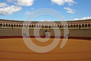 Bullfight arena in Sevilla photo