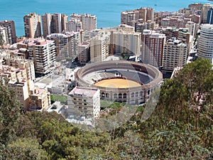 Bullfight ring Malaga