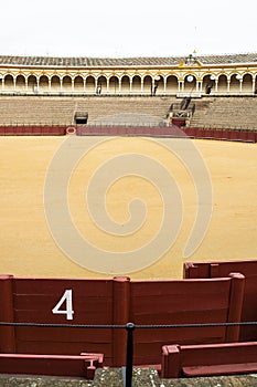 Bullfight stadium in Spain