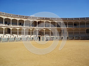 Bullfighting arena