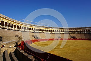 The Bullfighting Arena, Teatro de la Maestranza, Seville, Spain